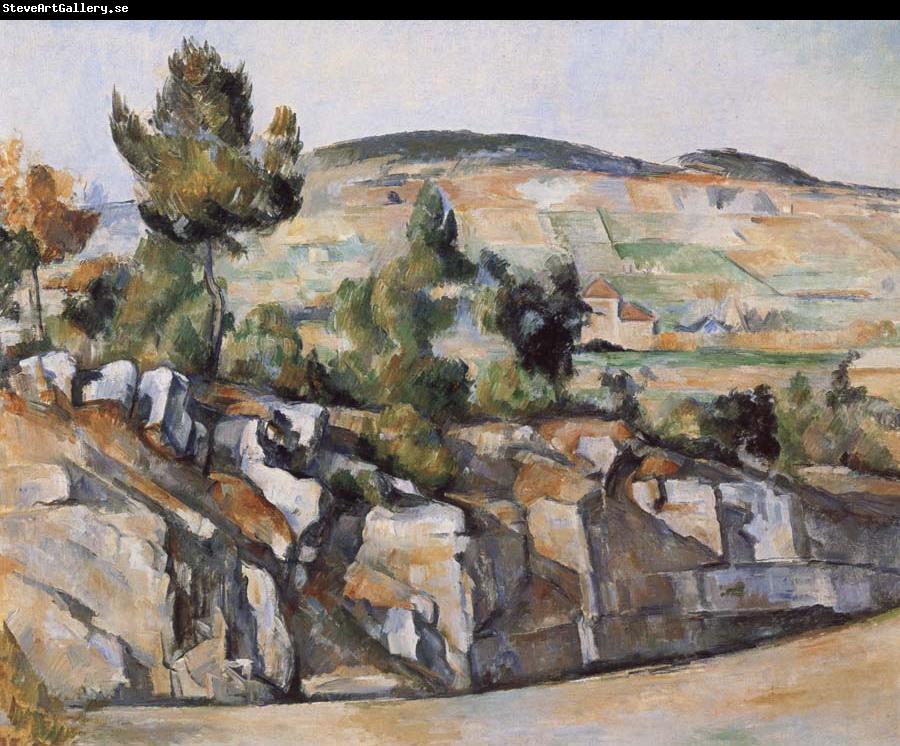 Paul Cezanne Hillside in Provence
